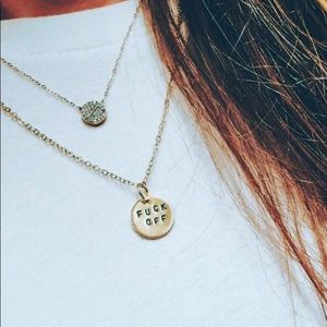 COPY - Fuck Off Necklace Jewelry